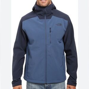 The North Face Men’s Apex Bionic 2 Softshell Hoodie Jacket – Blue/Navy – Size M